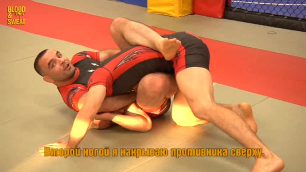 K-Dojo. Гильотина после защиты от прохода. Джиу джитсу смотреть онлайн