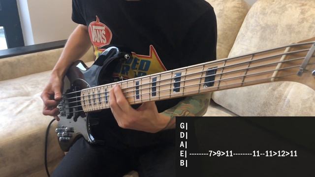 BLOOD WATER BASS TABS - GRANDSON