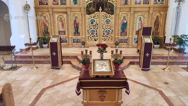 5pm.Літургія Передосвячених Дарів. Панахида 6pm Канон Критського4/01/20 онлайн трансляція смотреть онлайн