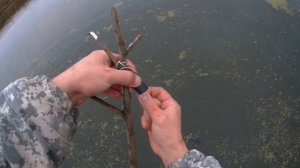 Простая и эффективная СНАСТЬ НА ЩУКУ. Самоловка на щуку.