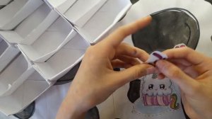 ?Распаковка бумажного бокса?/Украшаем бумажный магазин???