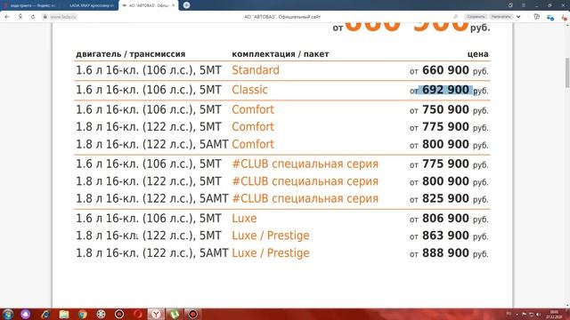 LADA XRAY,цены,прайс лист,сколько стоит лада икс рей ,конец 2020 сайт лада