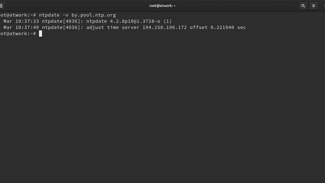Синхронизация времени на сервере. Протокол NTP (Network Time Protocol) смотреть онлайн