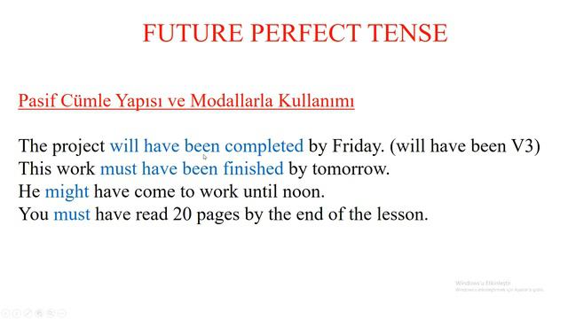 Future Perfect Tense Konu Anlatımı. смотреть онлайн