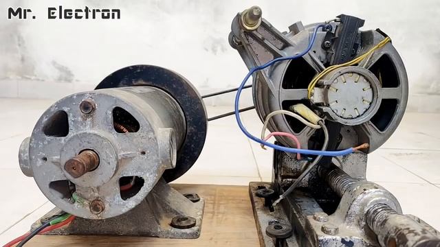 Make 12V 690W Generator from 220V Washing Machine Motor ( Universal Motor ) смотреть онлайн