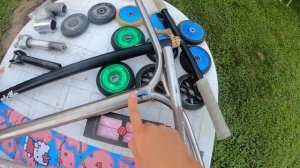 СОБРАЛ ТРЮКОВОЙ САМОКАТ СВОЕЙ ДЕВУШКЕ