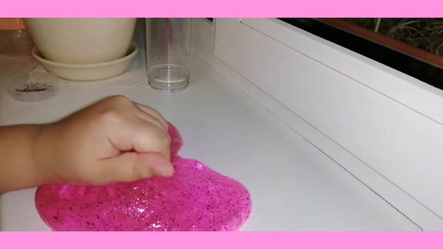 #Slime 💫✨Новый слайм. Очень много блёсток😱. смотреть онлайн