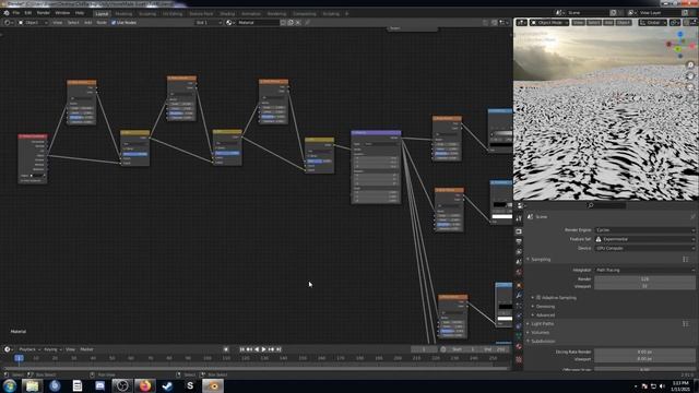 Procedural Nodes (part 40) - Procedural Snow Landscape in Blender смотреть онлайн