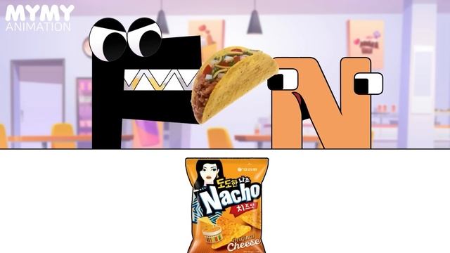 Convenience Store Food Mukbang VS Rainbow Friends & Alphabet Lore COMPLETE EDITION! 5 | ASMR