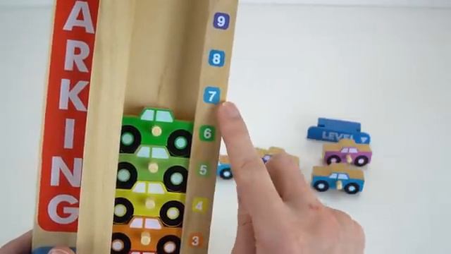 Learn How To Count 1 To 10 With Counting Cars For Kids!