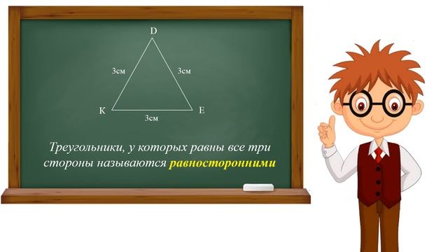 Математика. 3 класс. Виды треугольников смотреть онлайн