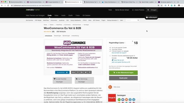 WordPress WooCommerce B2B Plugin / B2B Market Plugin in Deutsch смотреть онлайн