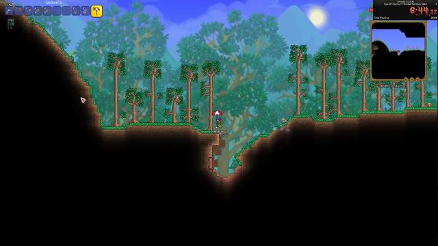 Terraria Eye Of Cthulhu 1P Normal Random Seed 14:10.56 (Uncontested World Record) - Zero/One