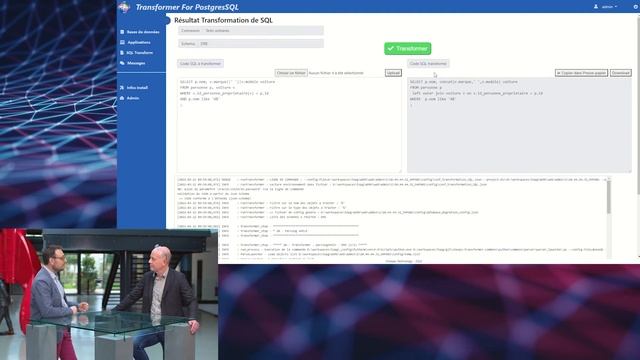 Transformer for PostgreSQL by CHEOPS TECHNOLOGY смотреть онлайн