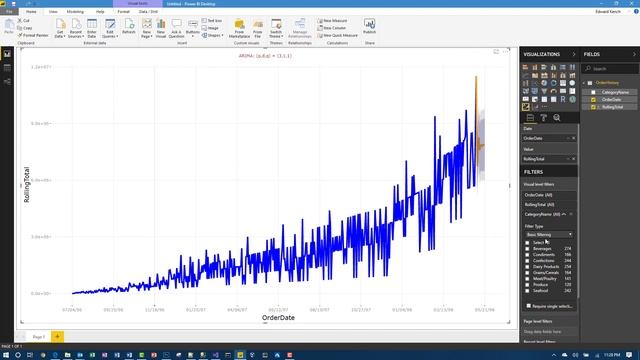 Power BI - Predictive Analytics with Forecasts and R Language Libraries in 10 Minutes смотреть онлайн