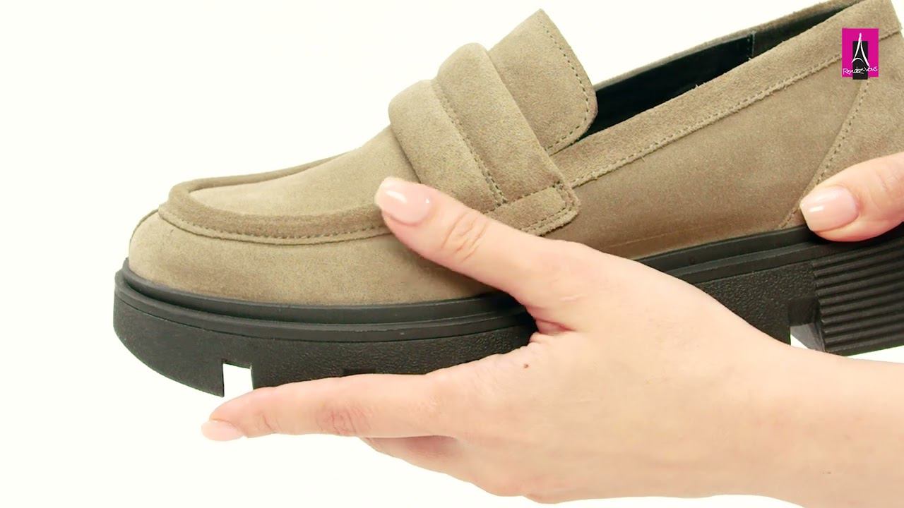 4136768 Видеообзор I Женские лоферы GEOX D VILDE