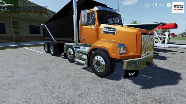 Farming Simulator 19 Mod Review #125 1988 Chevy Pickup, Boats, Dump Trucks & More! смотреть онлайн