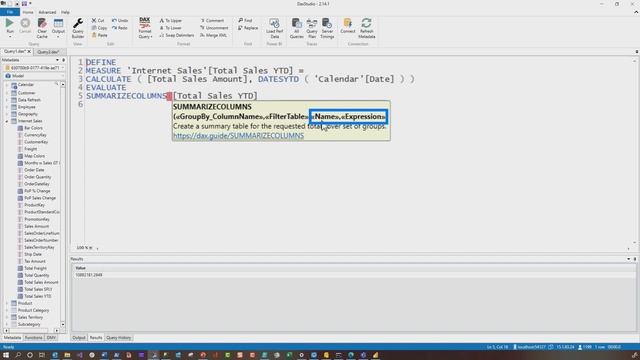 Test your Power BI DAX measures in DAX Studio смотреть онлайн