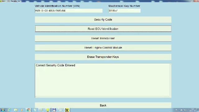 Vauxhall Opel Immobiliser 2 Security Code Extract From TMS370