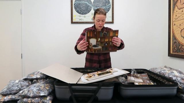 54,000 PIECES!!! Unboxing EPIC Jigsaw Puzzle: Travel Around Art from Grafika смотреть онлайн