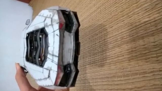 Lamborghini Aventador из бумаги #Lamborghini #Aventador_из_бумаги