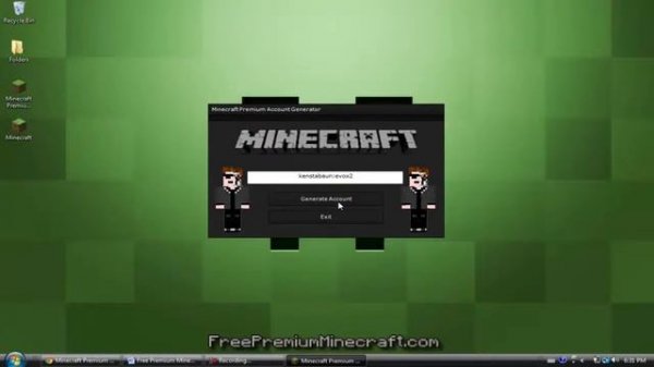 Free Minecraft Premium Account Generator *WORKS 2015*
