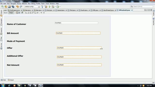 Informatics Practices CBSE Class 12th Java Netbeans Practical - 1 | Part 1 | Hindi смотреть онлайн