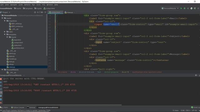 Django 2.1 - Creating and handling Forms - 10/14 смотреть онлайн