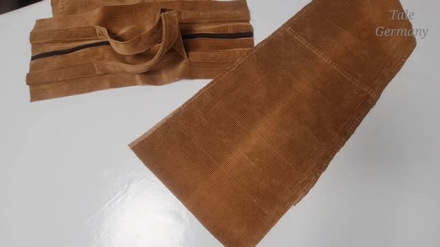 Make A Bag From Old Pants / Old Trousers | Old Pants Recycle Travel Bag Tutorial
