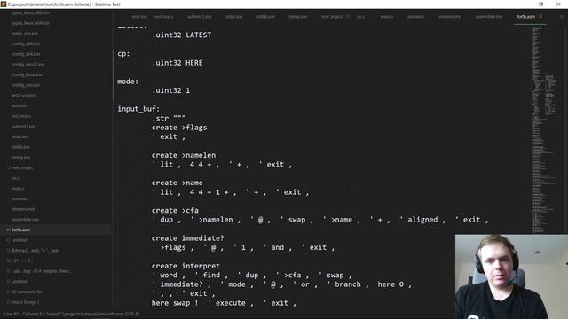 Bitwise, Day 39: Forth Implementation, Part 5 смотреть онлайн