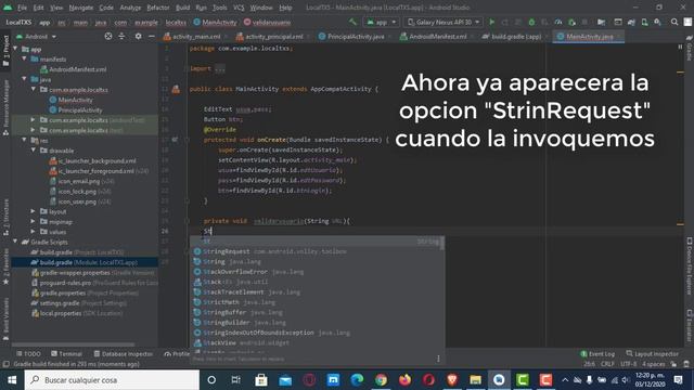 Solución Android Studio no reconoce "StringRequest" Cannot resolve Symbol StringRequest,POST,Respon смотреть онлайн