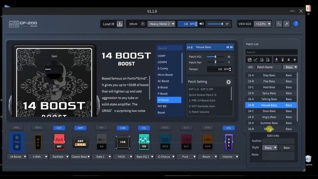 ОБЗОР VALETON GP 200