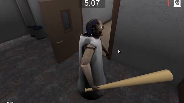 ГРЕННИ и БАЛДИ ПОЦЕЛОВАЛИСЬ ИГРАЕМ ЗА Бабушку granny в ROBLOX Анимация смотреть онлайн