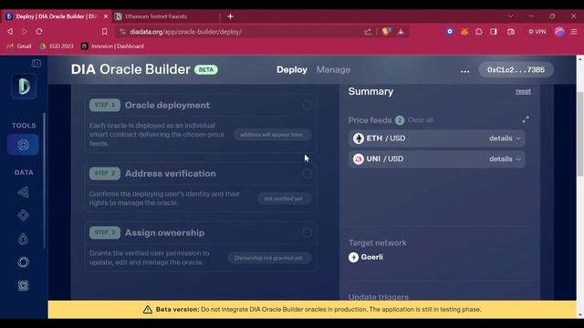 Showcase how easy it is to set up an oracle with DIA Oracle Builder (Beta) смотреть онлайн