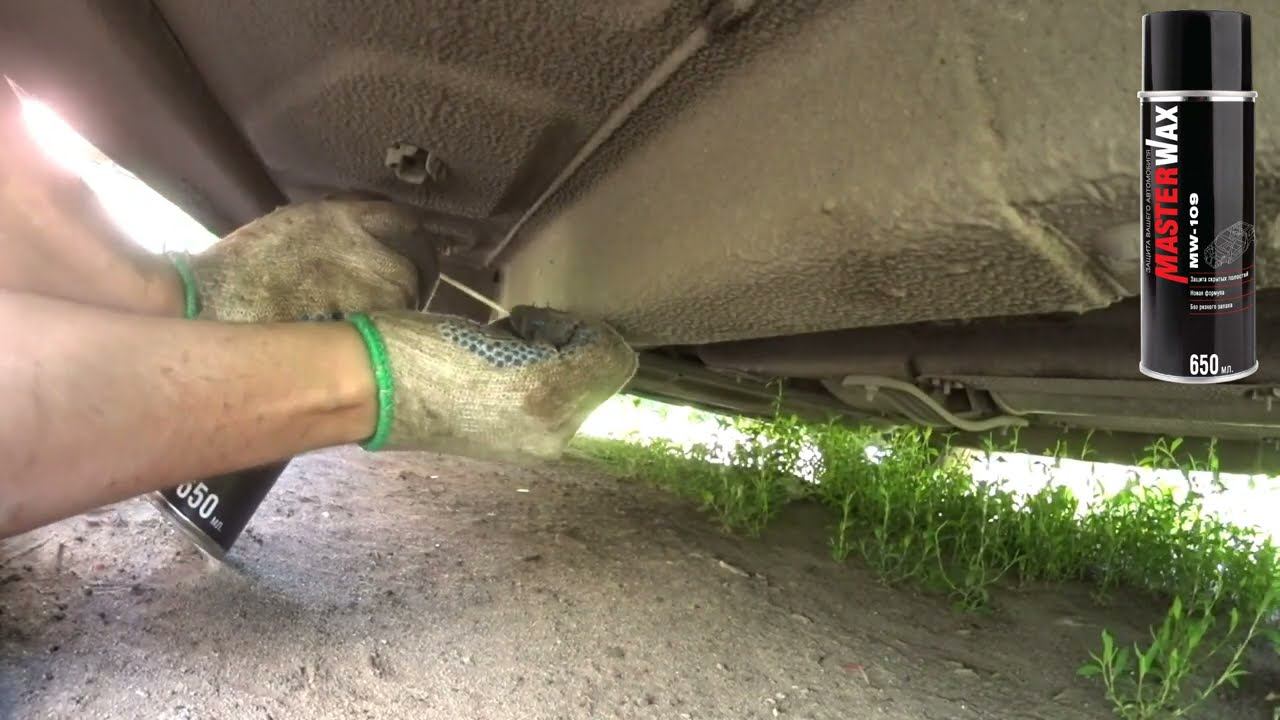 Как и чем делать антикор дверей, порогов, лонжеронов смотреть онлайн