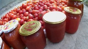 Кетчуп шашлычный из домашних помидор.