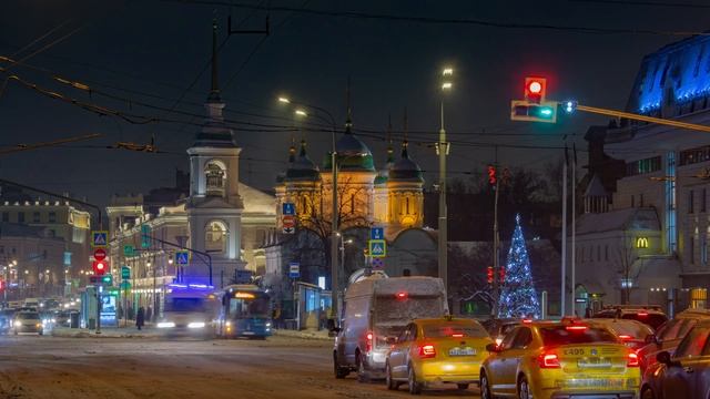 МОСКВА НОВОГОДНЯЯ 4К || NEW YEAR'S MOSCOW 4K смотреть онлайн