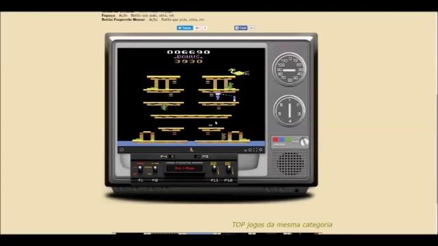 Roc `n Rope - Atari (Gameplay inicial) смотреть онлайн