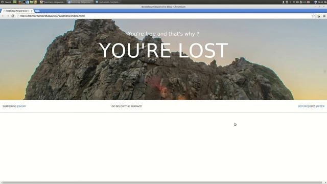 Bootstrap İle Responsive PSD2CSS Çalışması Bölüm 1 - Header смотреть онлайн