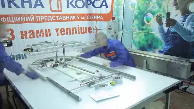Окна КОРСА - Линия переработки ПВХ профиля смотреть онлайн