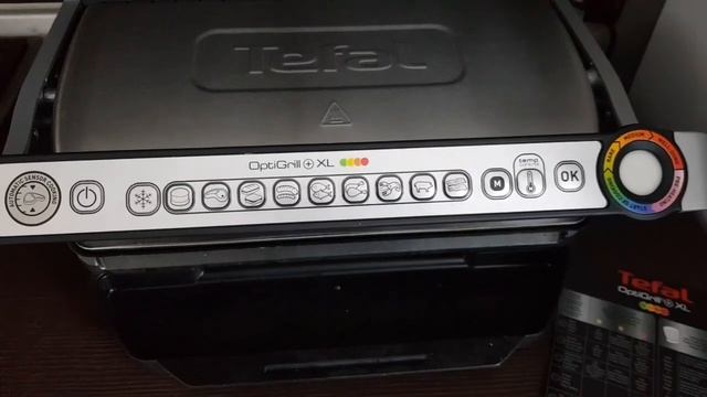 Электрогриль Tefal Optigrill XL GC722D34 смотреть онлайн