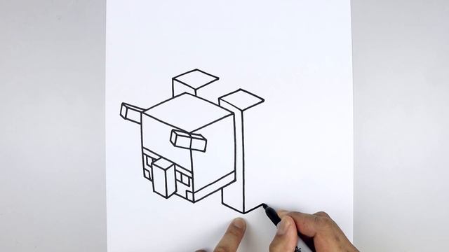 How To Draw Minecraft | Ravager смотреть онлайн