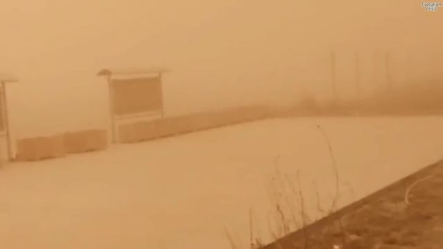 Ice Age Merges Sandstorm Fury! China Paralyzed As Snowstorm Strikes Xinjiang