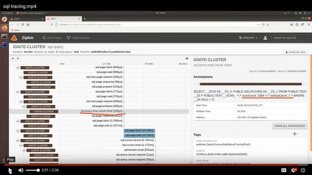 Диагностика Apache Ignite SQL на реальных примерах - Тарас Ледков, GridGain смотреть онлайн