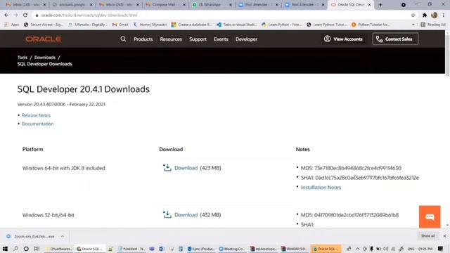 Step by step installation of Oracle Database and SQL Developer | Oracle | Tamil смотреть онлайн
