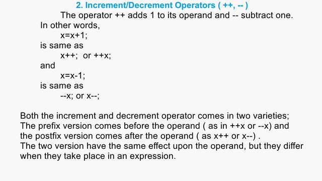 #JavaOperators Java Operator part-1 || prefix and postfix expression || Binary and Unary operators смотреть онлайн