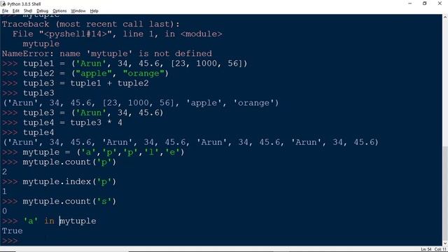 Python for Machine Learning – 20- Tuples – Part 2 (Changing/Deleting a Tuple, Operators, functions) смотреть онлайн