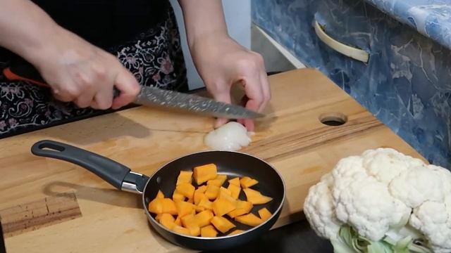 СУП С ЦВЕТНОЙ КАПУСТОЙ. Очень легкий диетический суп. Быстрый рецепт. смотреть онлайн