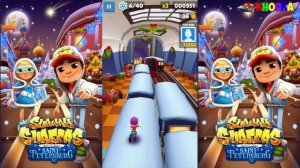 Сабвей Сёрф в САНКТ ПЕТЕРБУРГЕ #1 мультик игра для детей Subway Surfers  игровой мультик
