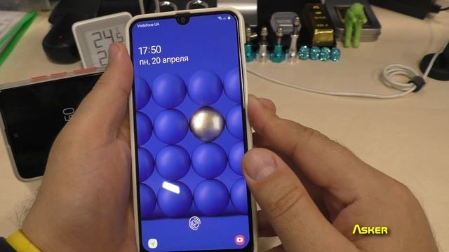 Динамические обои Samsung на Андроид 10. Asker смотреть онлайн